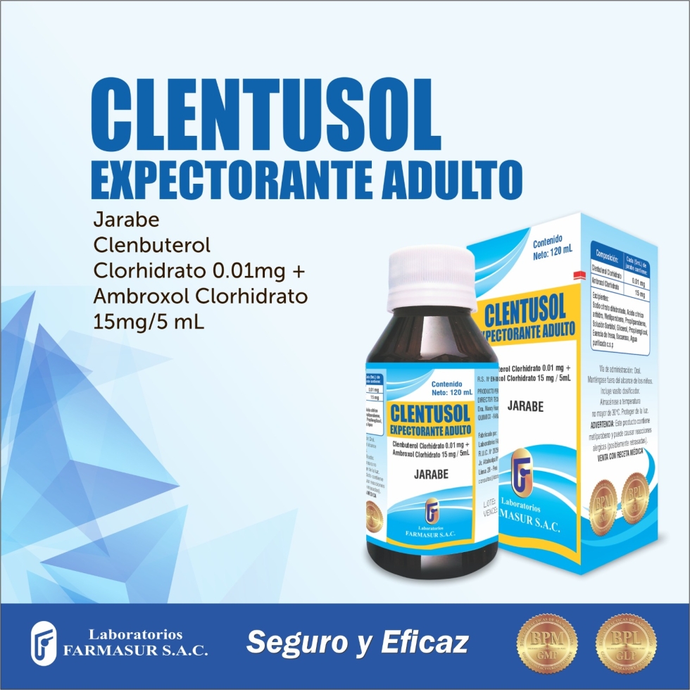 Clentusol Expectorante Adulto Jarabe